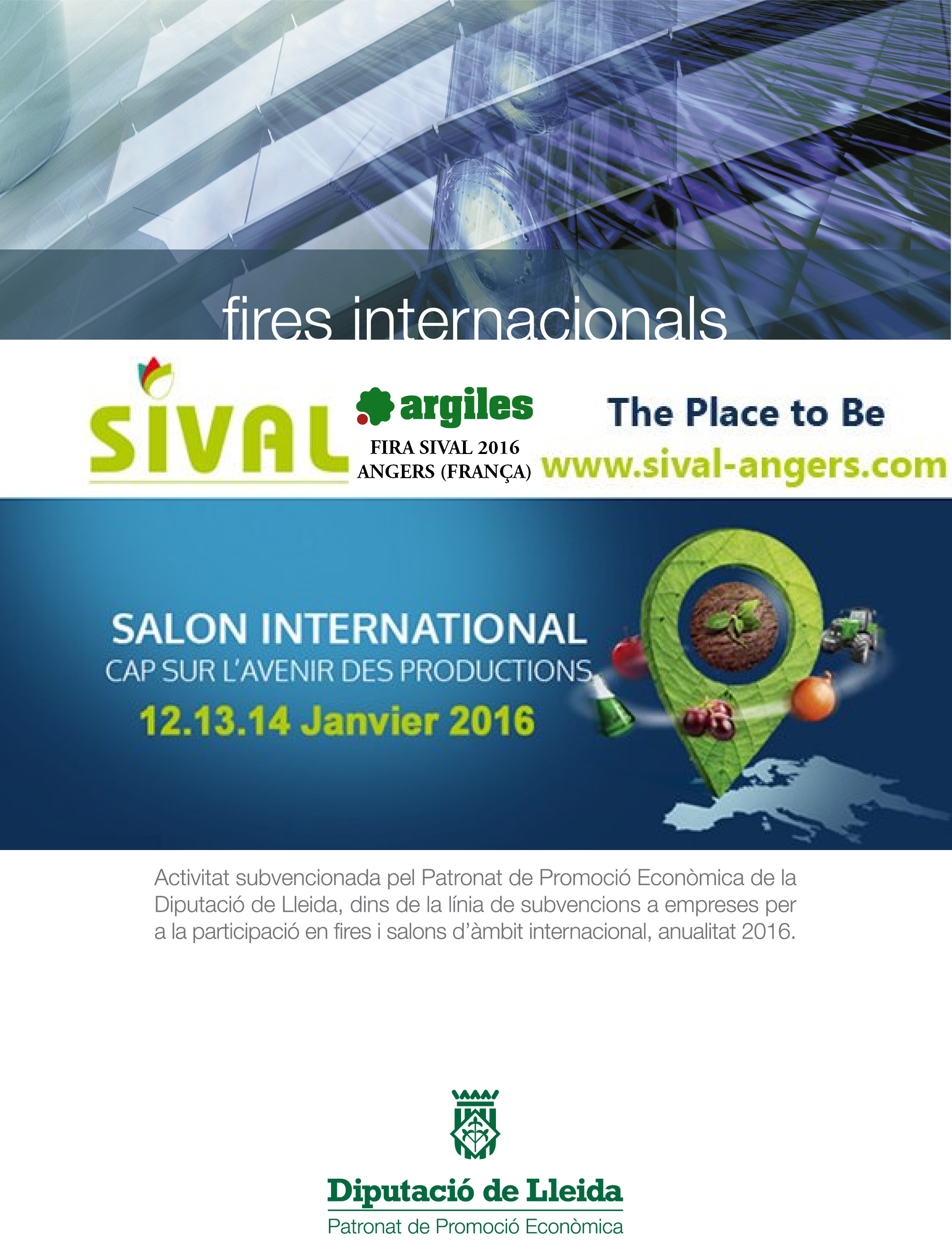 Argilés was present at the 2016 SIVAL trade fair in Angers (France) and Fruit Attraction 2016 Madrid (Spain)